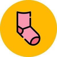 Sock Creative Icon Design vector