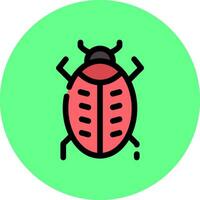 Bug Creative Icon Design vector
