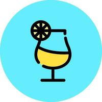 diseño de icono creativo de martini vector