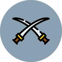 Swords Creative Icon Design vector