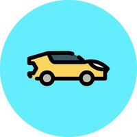 Car Creative Icon Design vector