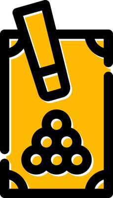 Snooker Creative Icon Design