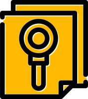 Investigation Creative Icon Design vector