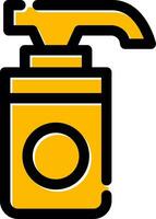 Liquid Soap Creative Icon Design vector