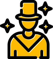 Magician Creative Icon Design vector