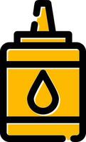 Glue Creative Icon Design vector
