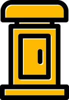 Call Box Creative Icon Design vector