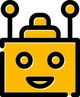 Chatbot Creative Icon Design vector
