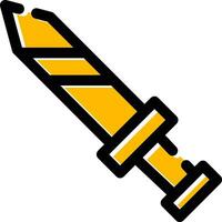 Sword Creative Icon Design vector