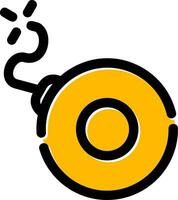 Bomb Creative Icon Design vector