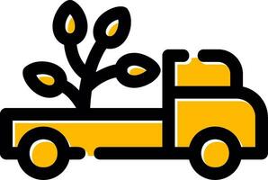 Delivery Truck Creative Icon Design vector