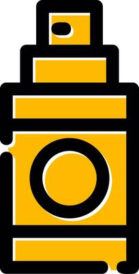 Spray Container Creative Icon Design