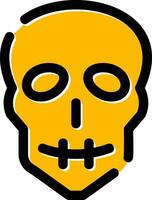 Skull Creative Icon Design vector