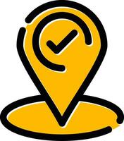 Checkmark Creative Icon Design vector