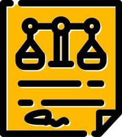 Law Creative Icon Design vector