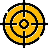 Target Creative Icon Design vector