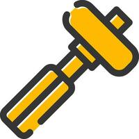 Reflex Hammer Creative Icon Design vector