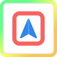 Navigator Creative Icon Design vector