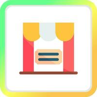 Ticket Office Creative Icon Design vector