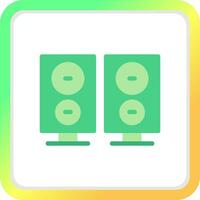 Speakers Creative Icon Design vector