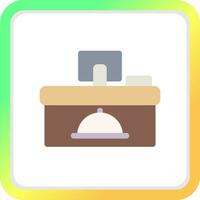 Cashier Creative Icon Design vector