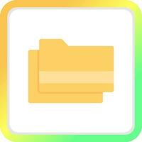 Folder Creative Icon Design vector