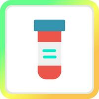 Blood Test Creative Icon Design vector