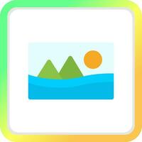 Picture Creative Icon Design vector