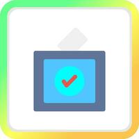 Vote Creative Icon Design vector