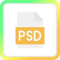 diseño de icono creativo de archivo psd vector