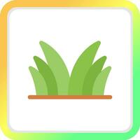 Grass Creative Icon Design vector