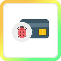 Bug Creative Icon Design vector