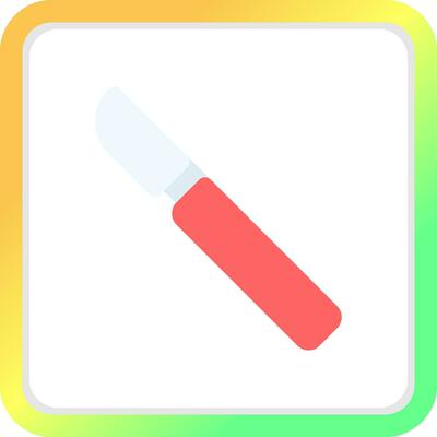 Knife Creative Icon Design
