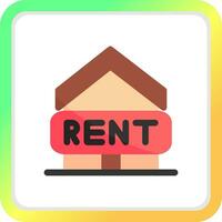 Rent Creative Icon Design vector