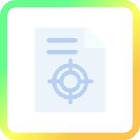 Printing Test Creative Icon Design vector