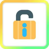 Unlock Creative Icon Design vector