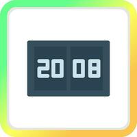 Scoreboard Creative Icon Design vector