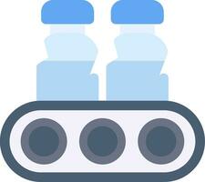 Conveyor Belt Creative Icon Design vector