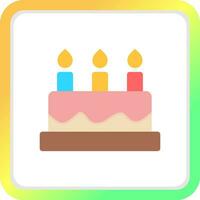 Cake Creative Icon Design vector