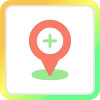 Location Creative Icon Design vector