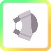 Kneepad Creative Icon Design vector