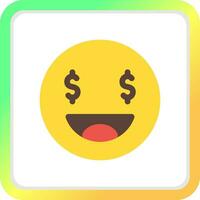 Greedy Creative Icon Design vector