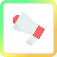 Megaphone Creative Icon Design vector