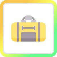 Sport Bag Creative Icon Design vector