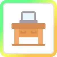 Desk Creative Icon Design vector