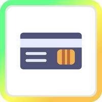 Credit Card Creative Icon Design vector