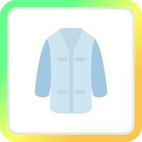 Lab Coat Creative Icon Design vector