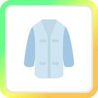 Lab Coat Creative Icon Design vector