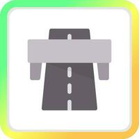 Motorway Creative Icon Design vector