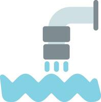 Waste Water Creative Icon Design vector